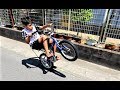 ROLE DE BIKE DANDO GR4U NAS RUAS DO JAPÃO E PARQUINHO COM ESCORREGADOR