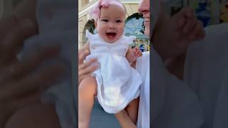 Uncle THROWS BABY #momof10 #funny #whiteshirtfamily #cutebaby