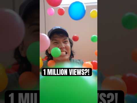 If This Short Gets 1 Million Views I’ll Fill Another Room With Ball Pit Balls! #funny