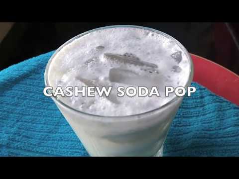 Cashew Soda Pop | Ginger Lime Cashew Cool Drink | Indian Mom