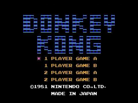 Intro-Demo - Donkey Kong (Famicom, Japan)