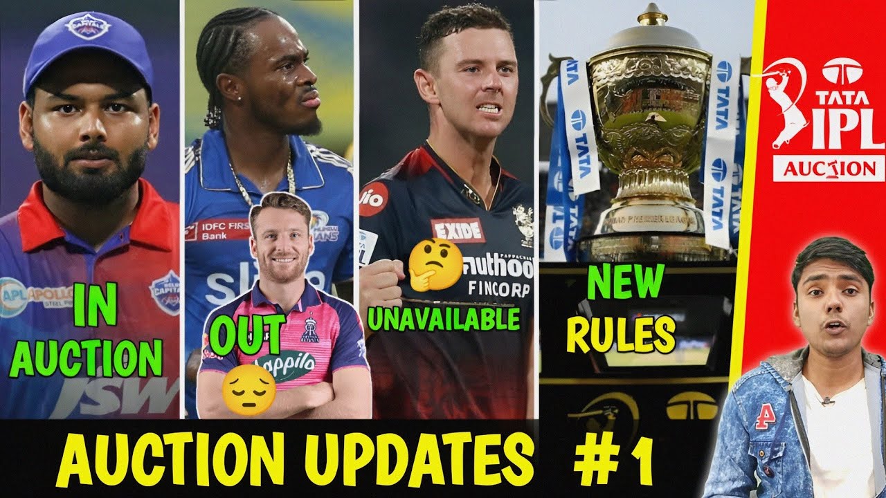 IPL 2024 Auction Latest Updates | Pant Join Auction | Big Player's Unavailable Before Auction