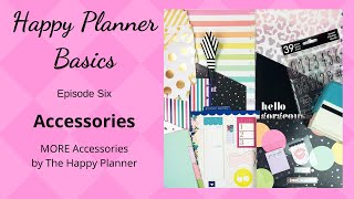 Happy Planner Basics Series | Episode 6 | MORE Accessories: Folders, Stencils, Stamps and Much More