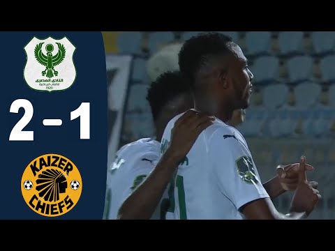 ملخص المصرى و كايزر تشيفز 2 1 اهداف المصرى و كايزر تشيفز اليوم