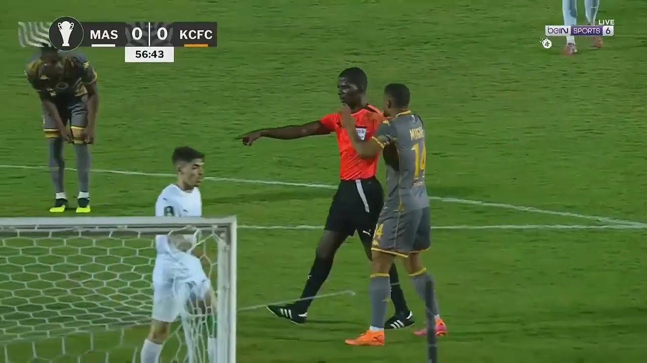 المصرى يهزم كايزر تشيفز فى مباراة رائعه