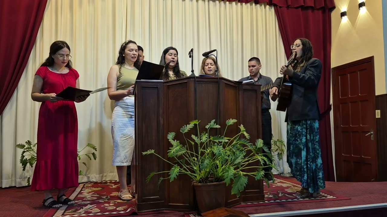 A JESUS ENTREGA TODOS cantan EN LA IGLESIA EVANGELICA GRACIA y GLORIA DE LAMBARE 01.11.25