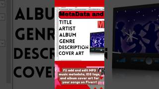 Music Mp3 Metadata Editing Service on Fiverr #fiverrgigs #fiverr #song #id3