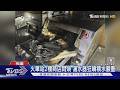 火車站2樓商店悶燒 灑水器狂噴積水嚴重｜TVBS新聞 @TVBSNEWS01