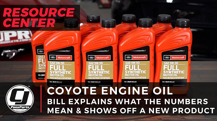 Mustang Coyote Motor Oil specs: Generation tips and tricks