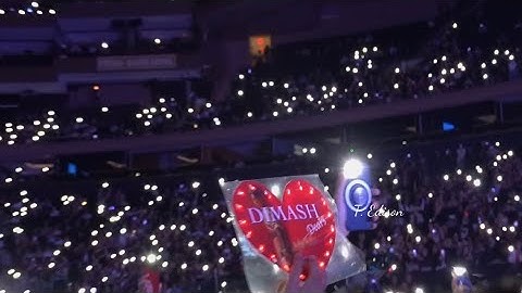 Dimash touched hearts with "Mahabbat Ber Magan" The whole audience gave love to Dimash at NYC MSG 