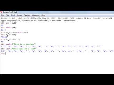 Python Programming Tutorial 8 Data Type Conversion - YouTube