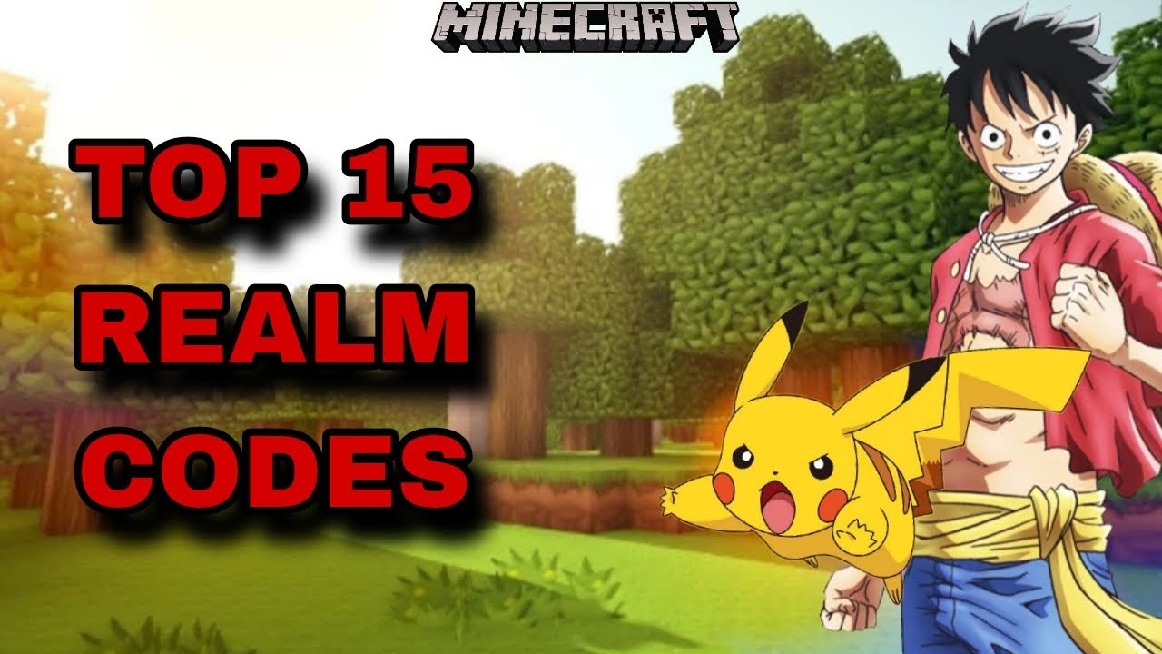 TOP 15 BEST REALM CODES FOR MINECRAFT BEDROCK EDITION! - YouTube