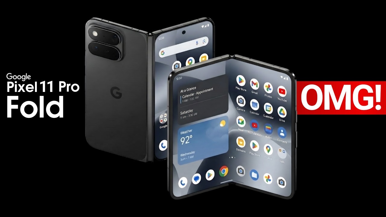 Google Pixel 11 Pro Fold - OFFICIAL FIRST LOOK!!