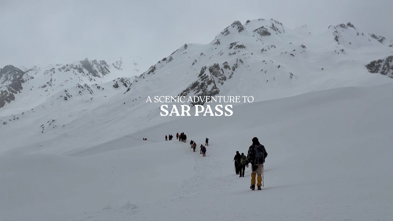 A Journey to Most Beautiful Snow Trek in India | Sar Pass Trek