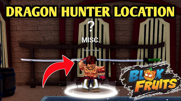 Where Is The Dragon Hunter In Blox Fruits [Dragon Update] | The Dragon Hunter NPC Location