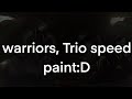 Warriors The original trio Speed Paint :D