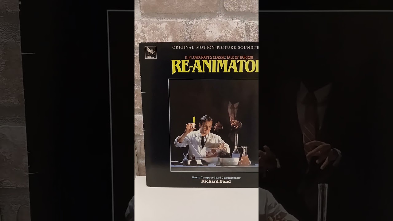 laserdisc ntsc /soundtrack re-animator 