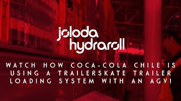 Watch How Coca-cola Chile Is Using A Trailerskate Trailer Loading System With An Agv!