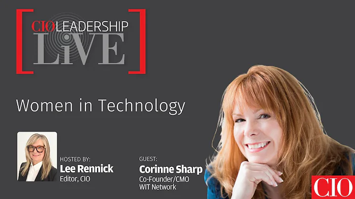 CIO Leadership Live with Corinne Sharp, Co founder...