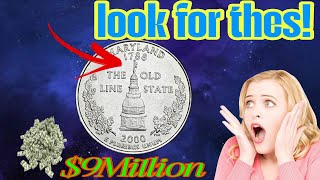 2000  Maryland Quarters Worth Money - How Much Is It Worth and Why, Errors, Varieties, and History