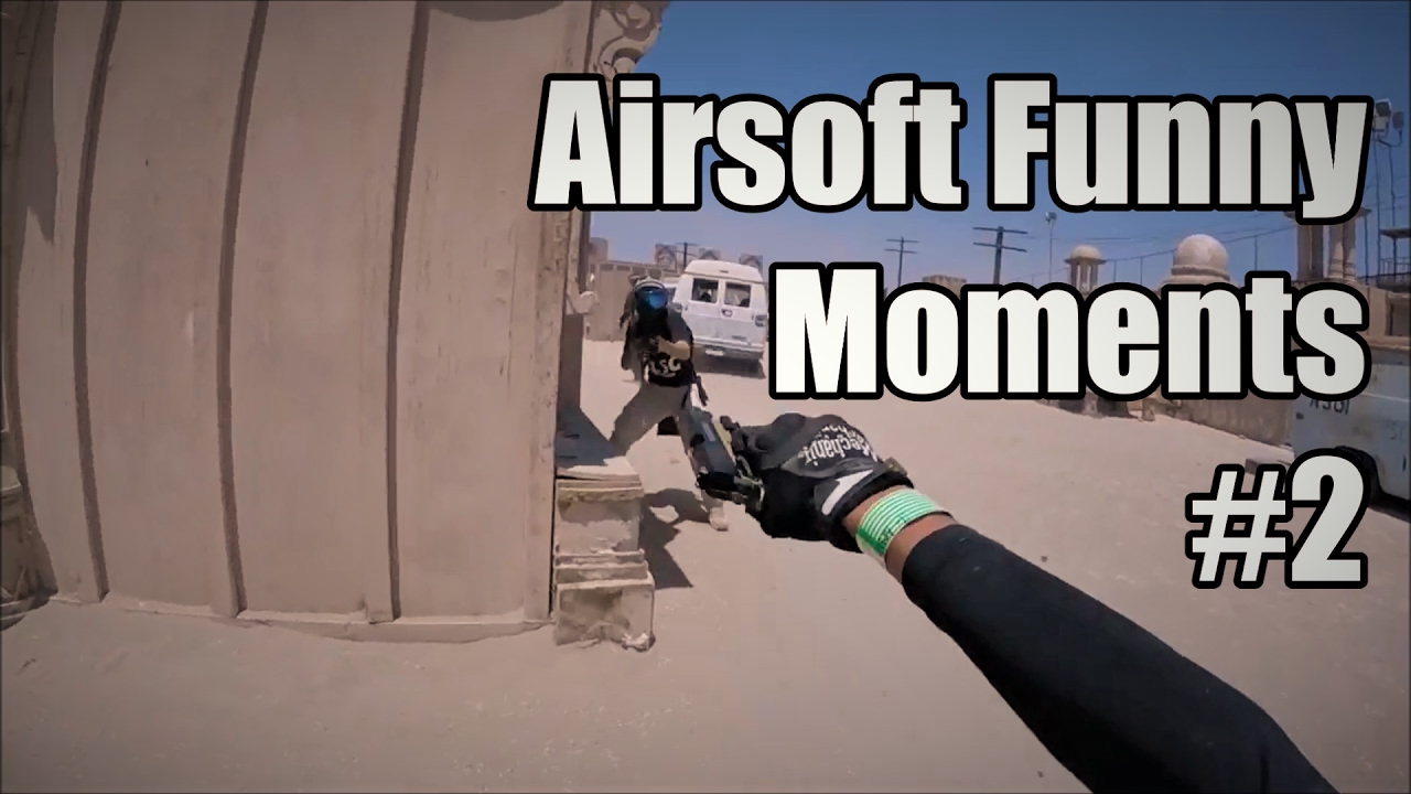 Airsoft Funny Moments 2 YouTube