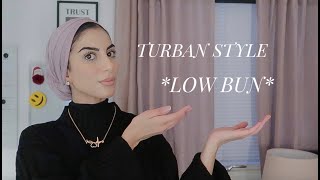 Everyday Hijab/Turban Tutorial (Low Bun) screenshot 3