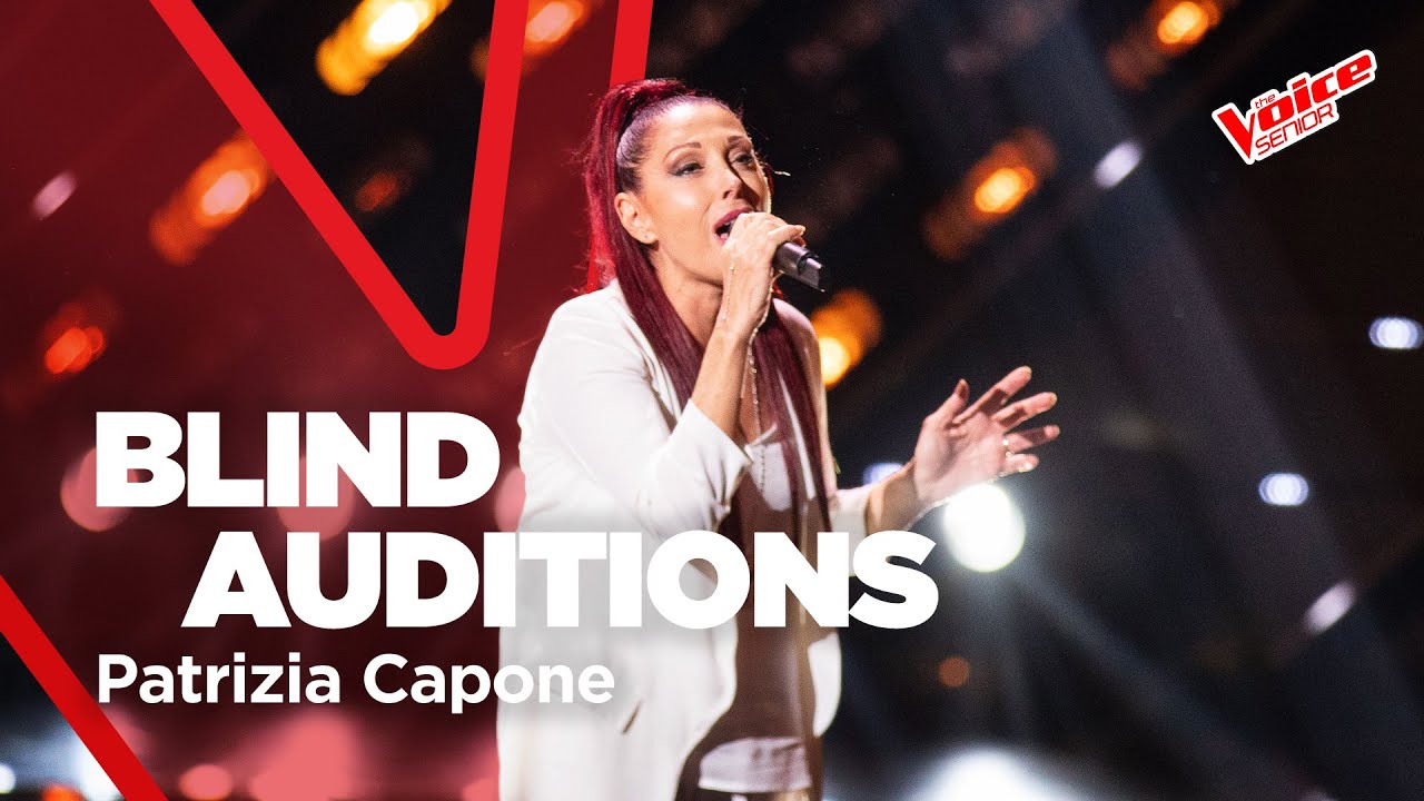 Patricia Rizzo Singer Patrizia canta “Tutt’al più” di Patty Pravo | The Voice Senior Italy 3 ...
