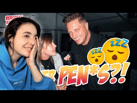 Kleiner PEN*S?! 😴 Straßenumfrage Reaction