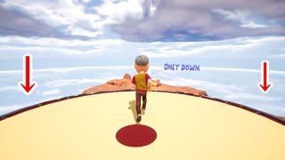 OnlyUpの逆バージョン「OnlyDown」というゲームが想像以上に鬼畜ゲーだった　実況プレイ