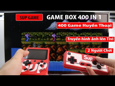 Video Máy chơi game cầm tay sup game 400 in 1 - 2 người... - youtube