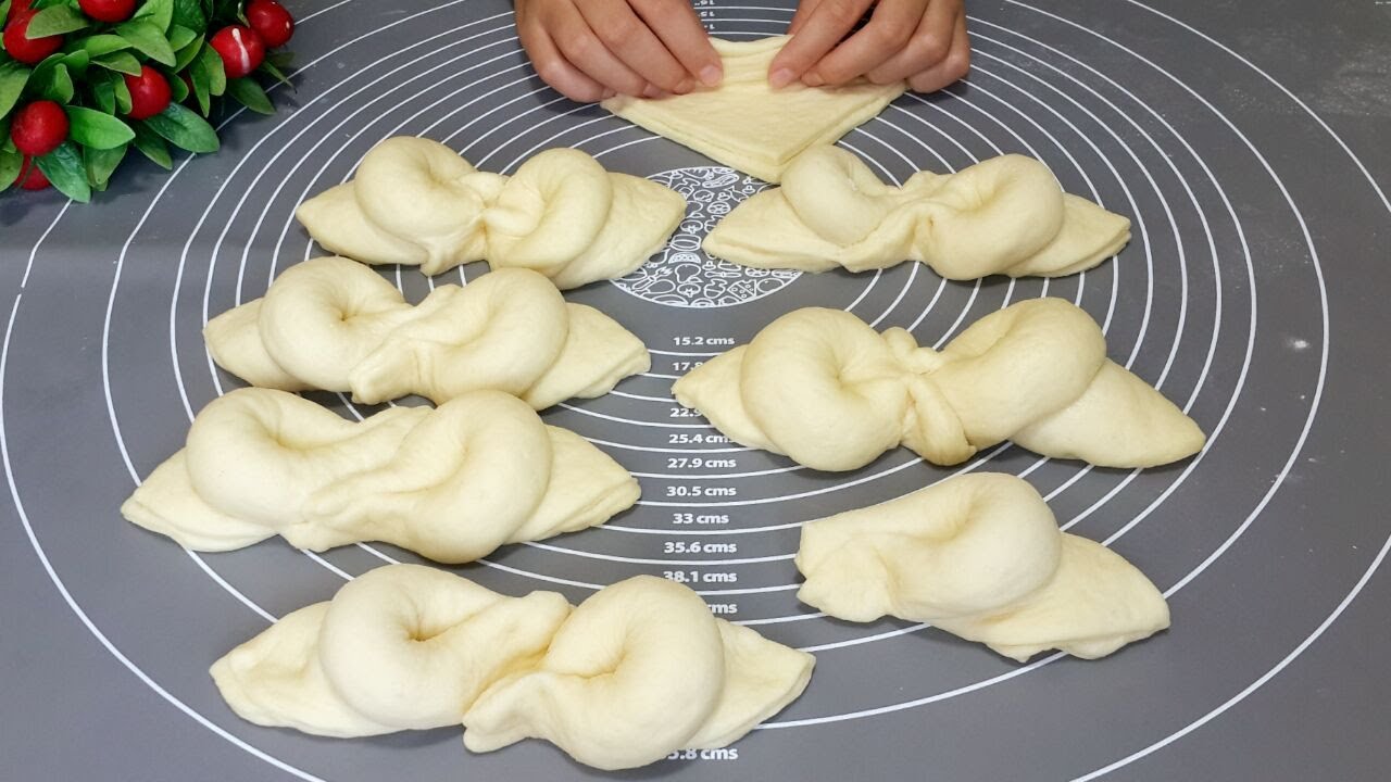 Авторская Идея! Необычно Красивые Булочки! Сдобные Булочки К Чаю! Готовим с Mazzali Oshxona