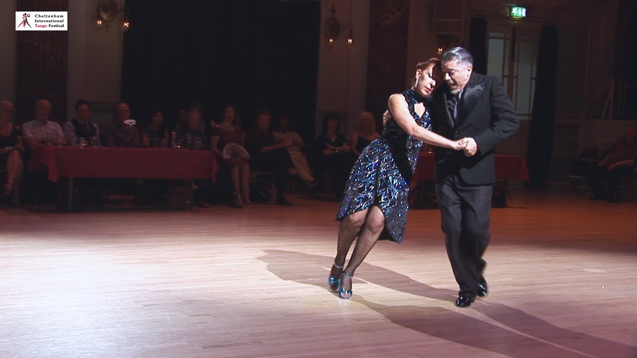 2017 Graciela and Osvaldo dance canyengue to Otoño at Cheltenham International Tango Festival