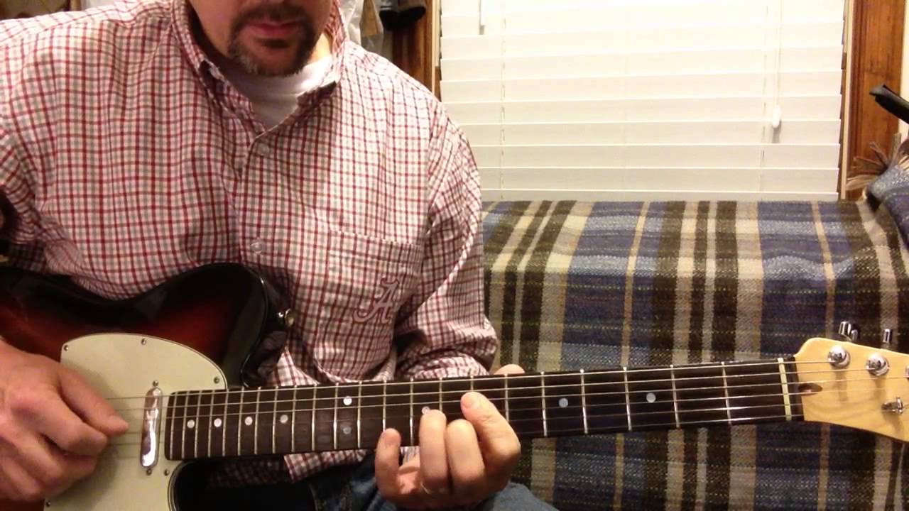 Third Rate Romance Guitar Fill, Solo, & Off Chords in A - The Amazing Rhythm Aces