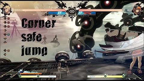 Sin corner throw safe jump - Guilty Gear Strive