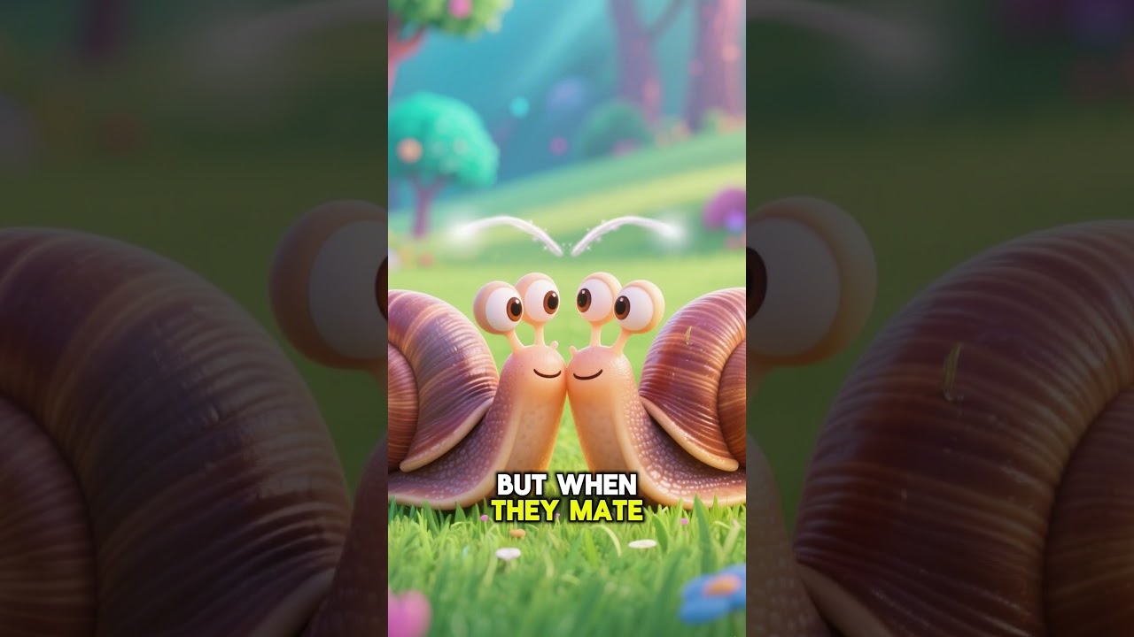 Snail Love is a Battle?! 🐌❤️ They Fight with Love Darts!