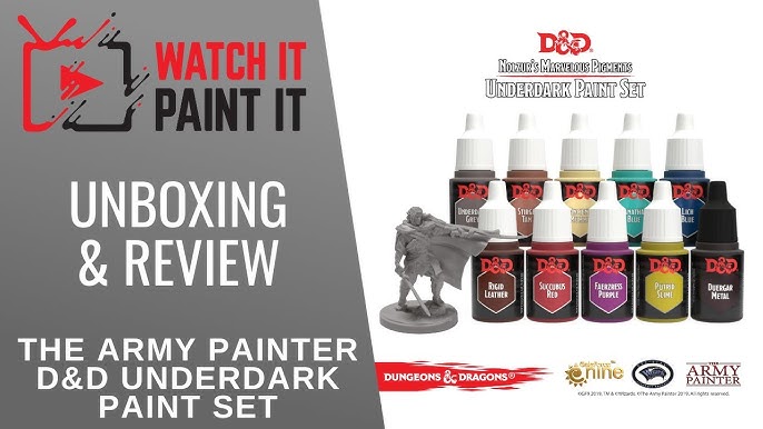 Review: The Army Painter Dungeons & Dragons Paint Sets » Tale of