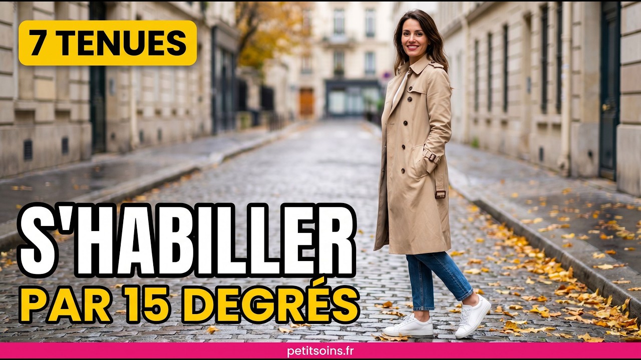 Comment S'habiller par 15 Degrés : 7 Tenues Canon