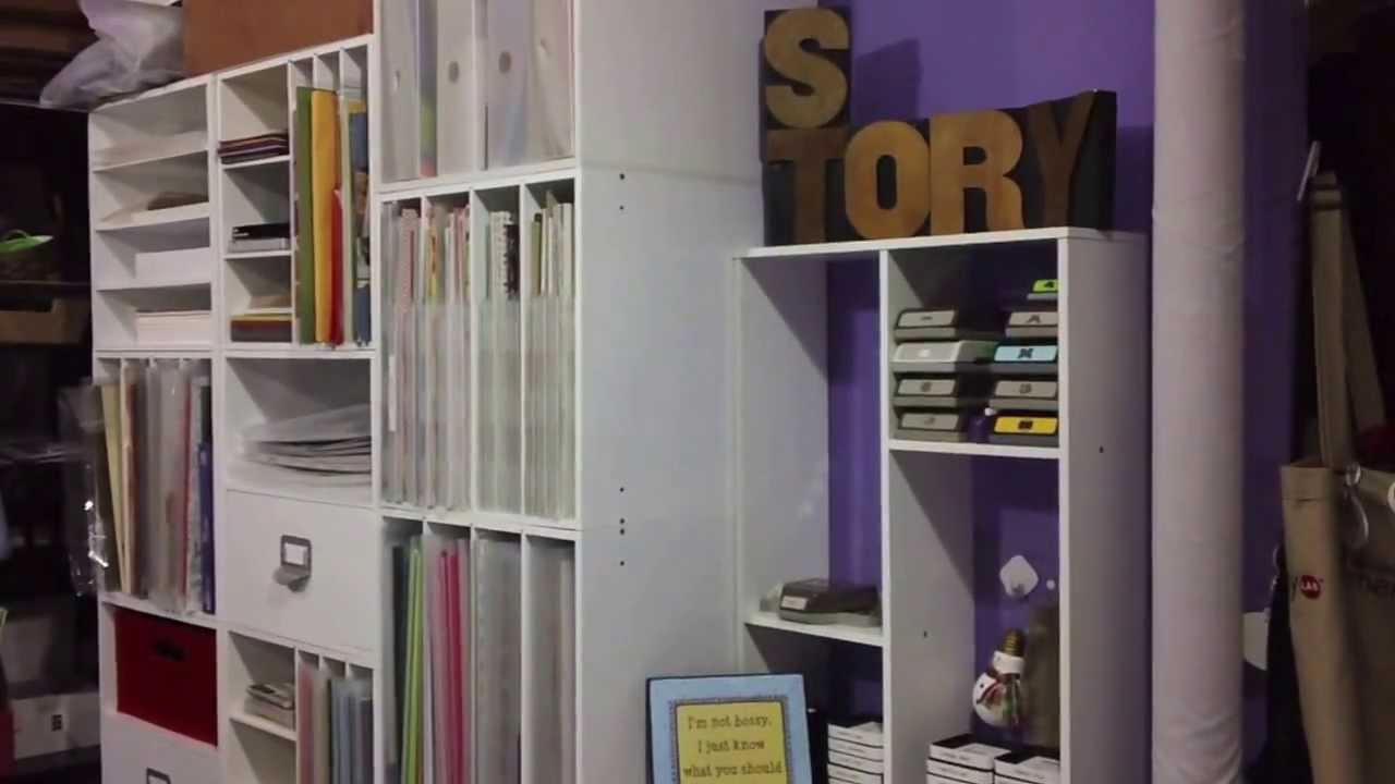 Craft Room Tour 2014 - YouTube