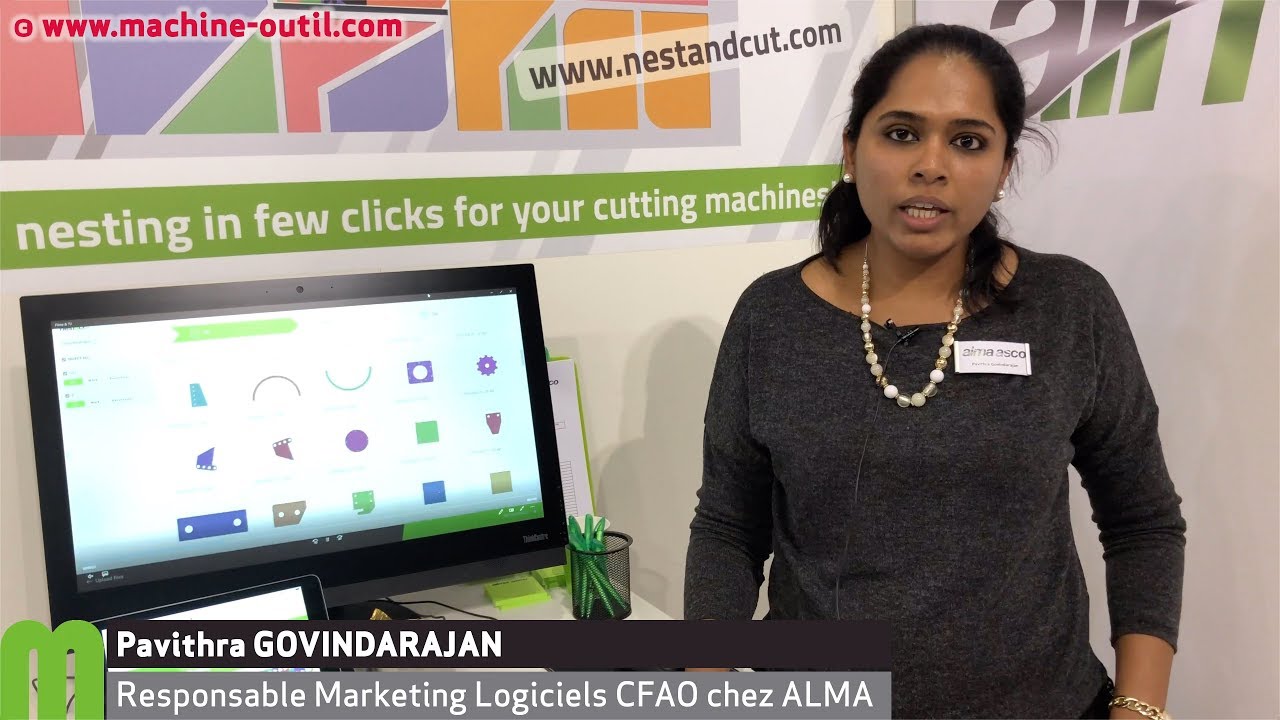 Logiciel d'imbrication pour la découpe à plat Alma Nest & Cut sur ...
