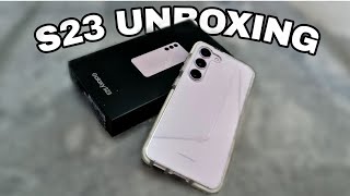 Samsung GALAXY S23 LAVENDER Phone Aesthetic UNBOXING