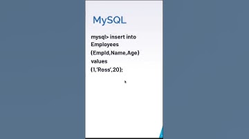 Insert Data into Table | 🔥viral🔥| MySQL | #shorts #viral #viralshorts  #mysql
