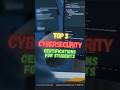 Top 3 Cybersecurity Certifications for Students #cybersecurity #ethicalhacker #axximuminfosolutions