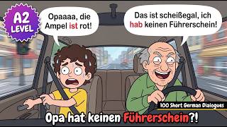 😂 Grandpa Has NO Driver’s License?! | Learn 100 Simple Dialogues You'll Remember