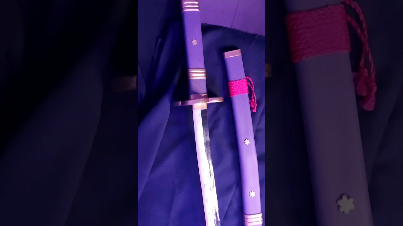 PVC pipe Sheath | Zoro Swords #shorts #onepiece #cosplay