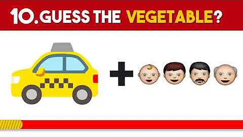 Guess The Vegetable by Emoji  RiddleBee - Riddle Bee lover