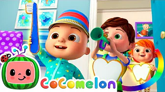JJ's Brush Your Teeth Parade🪥🦷 | Cocomelon | Kids Cartoons & Nursery Rhymes | Moonbug Kids
