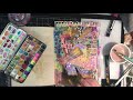 Art journal layout: Using a window to link pages
