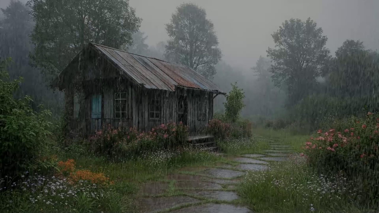Steady Rain in the Distance – Deep Sleep Relaxation for Peaceful Night Recovery