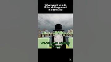 What would you do if this shii happened in dead rails (dead rails pt3) #roblox#robloxanimation