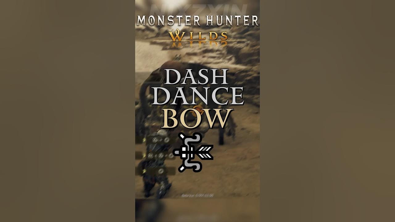 Dash Dancing is a must learn combo for Bow #shorts #capcom #monsterhunterwilds Dash Dancing is a must learn combo for Bow #shorts #capcom #monsterhunterwilds